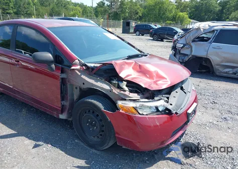 2006 Honda Civic Lx из США, поврежденный, VIN 1HGFA16506L059557